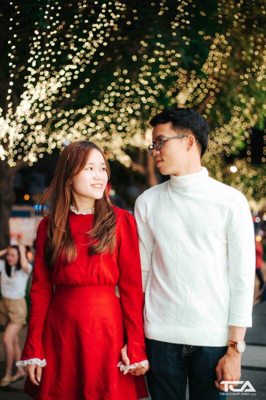 chụp hình noel đẹp ở sài gòn