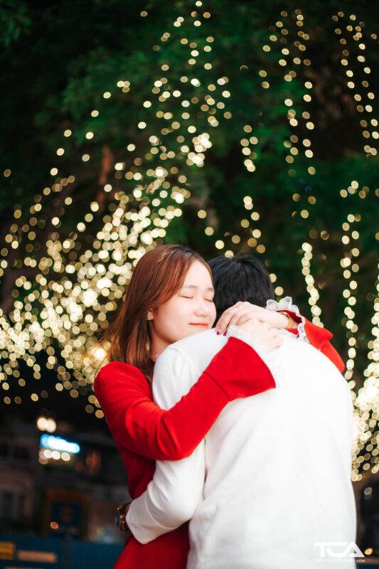 chụp ảnh cùng người yêu