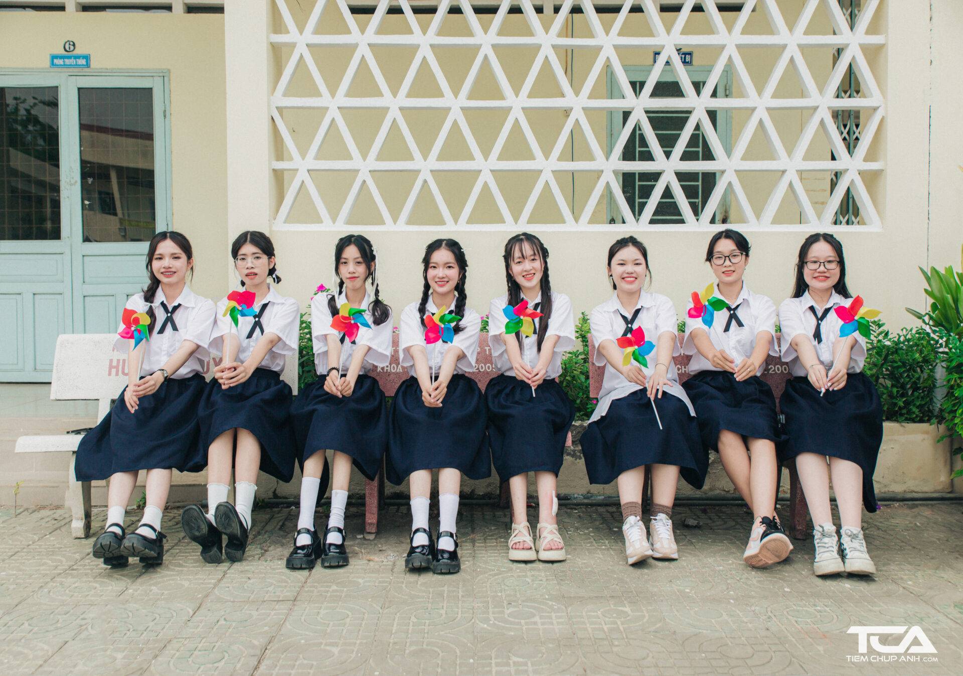 đồng phục học sinh nữ Thái Lan