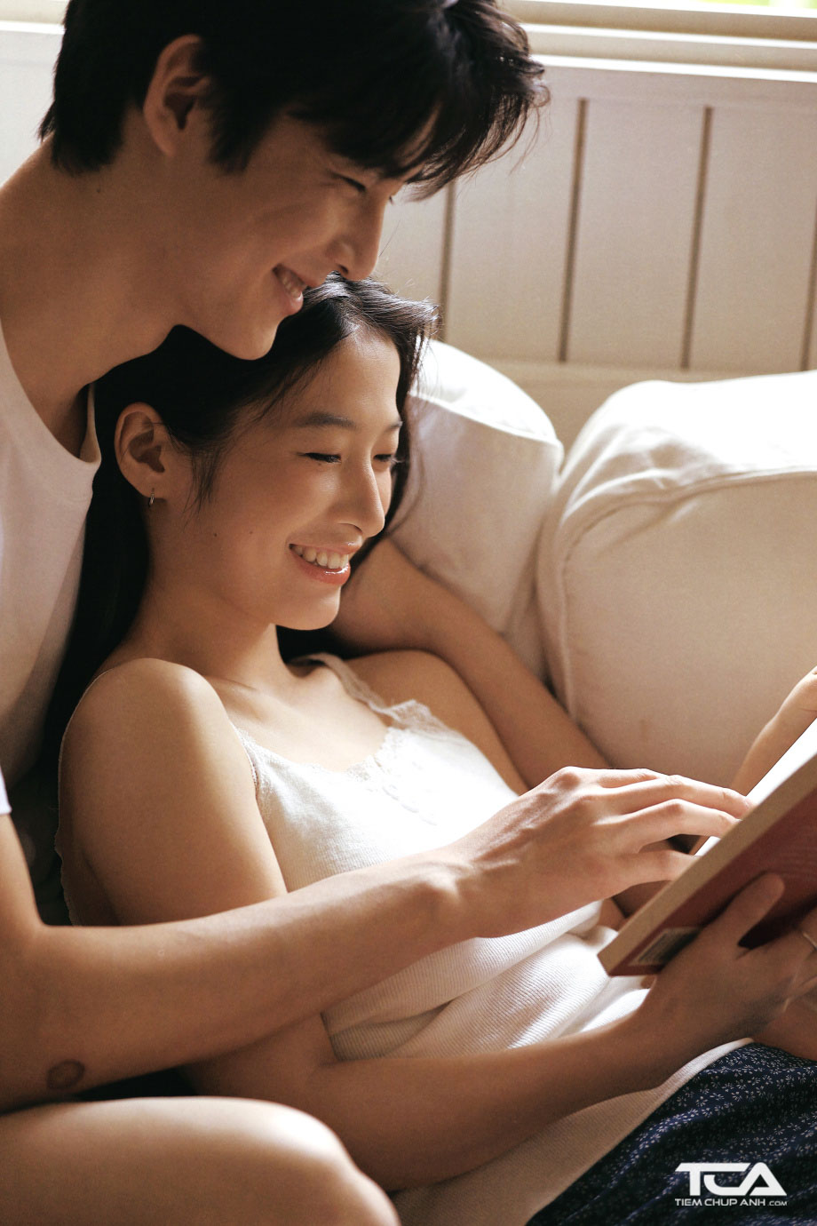 chụp hình cặp đôi studio