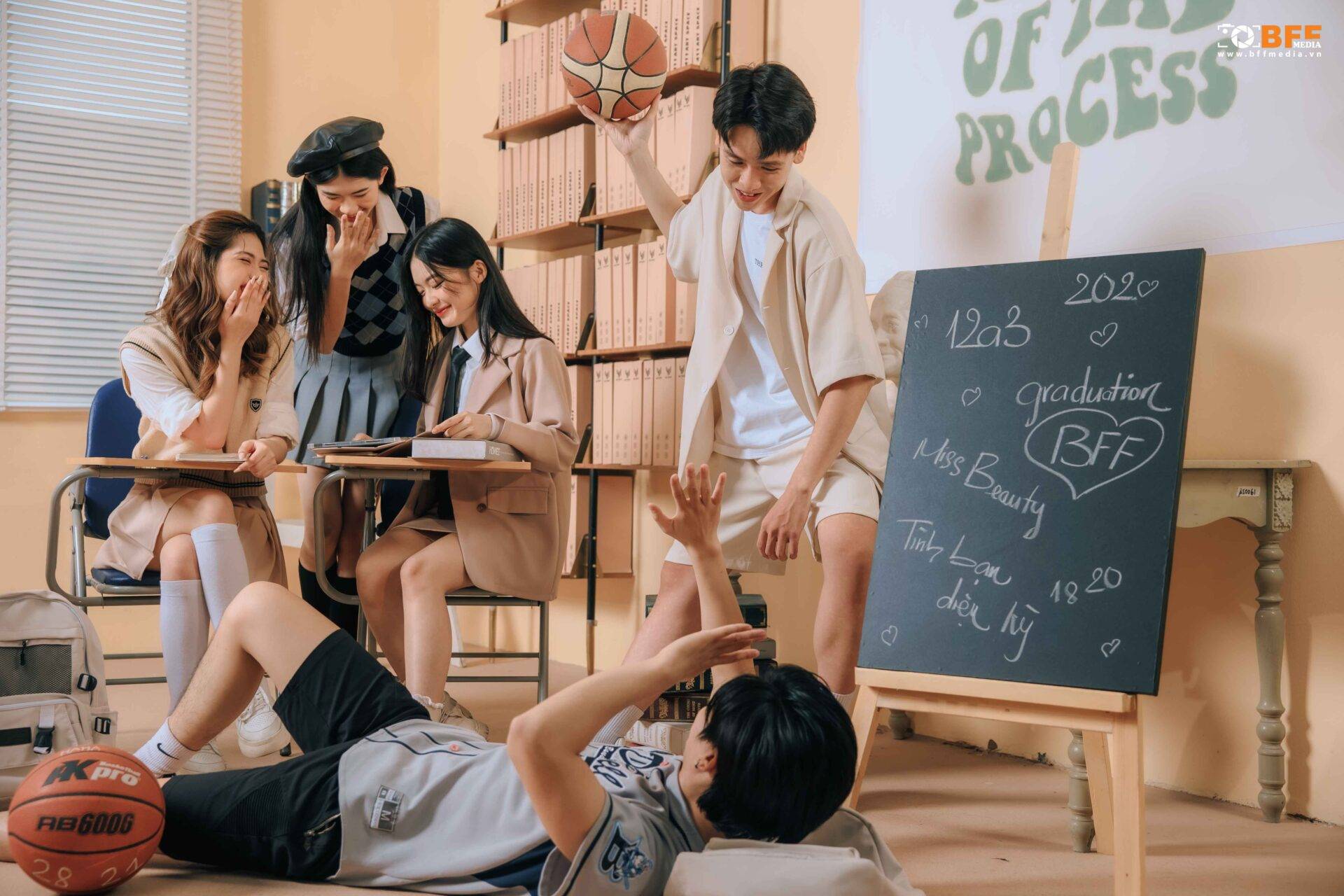 chụp kỷ yếu hàn quốc