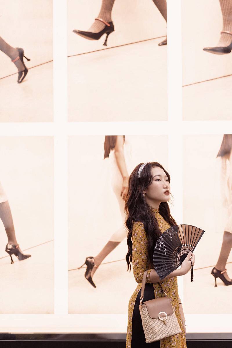 mẫu áo dài cô ba