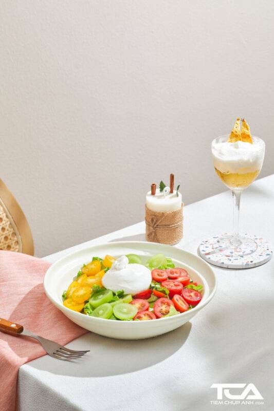 cách chụp hình thức ăn đẹp