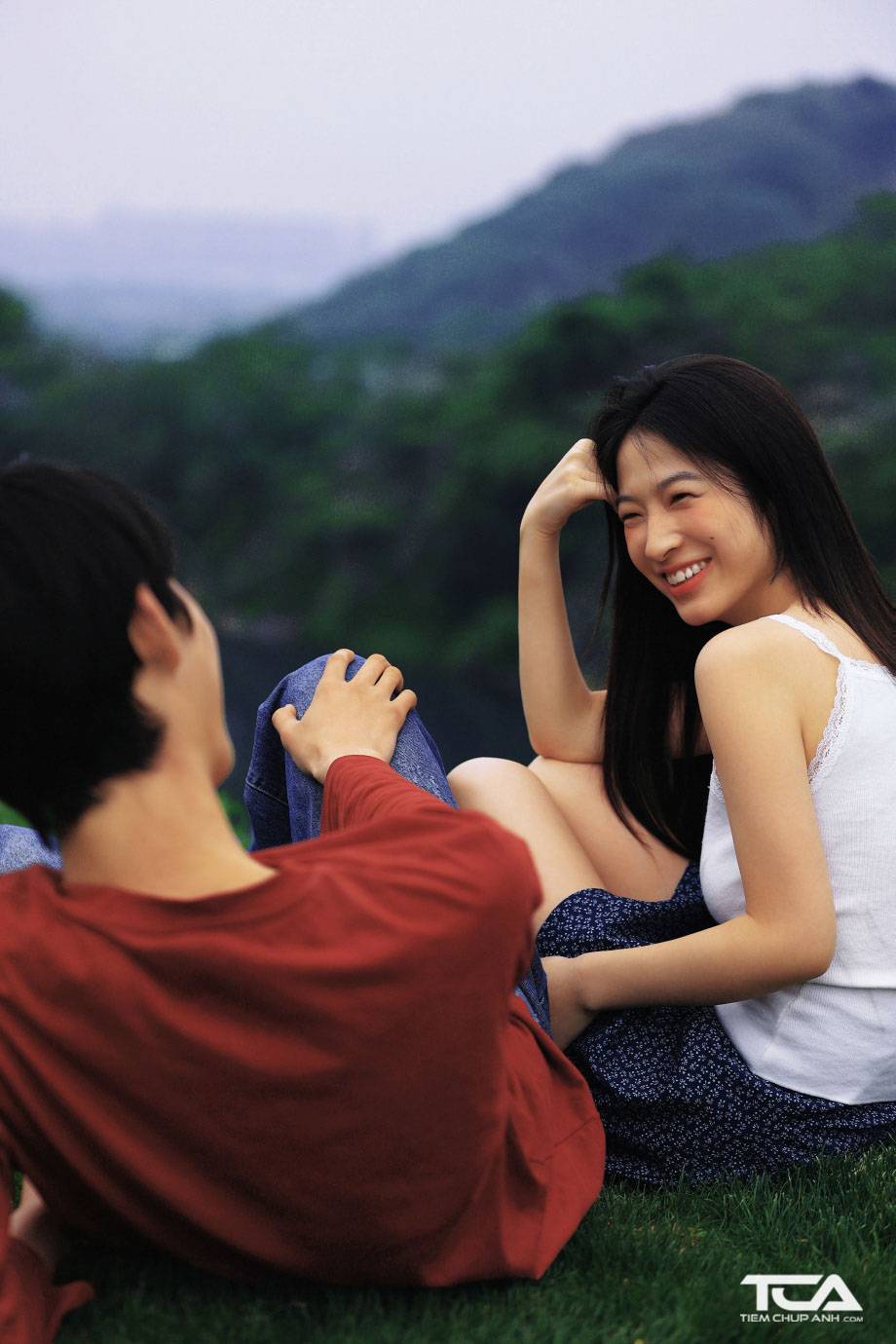 chụp ảnh cặp đôi dễ thương