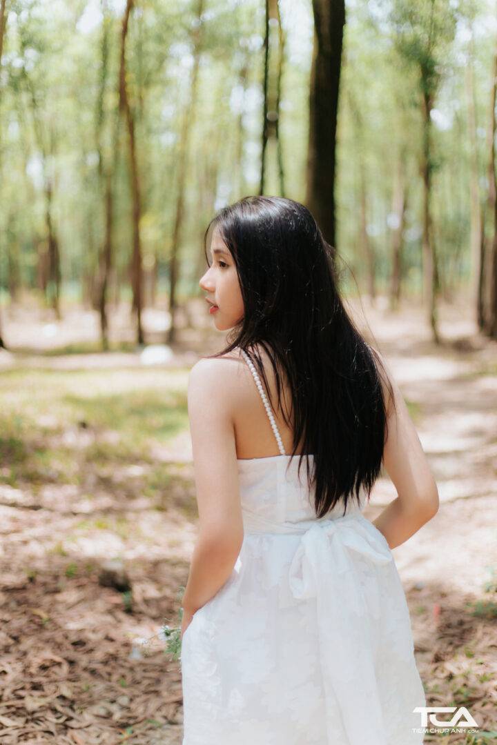 chụp hình phong cách nàng thơ