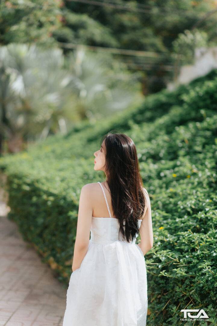 chụp hình kiểu nàng thơ