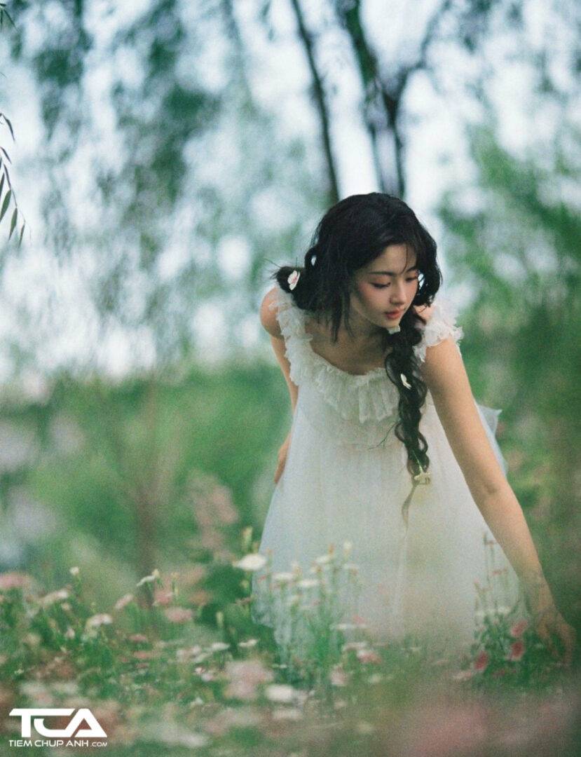 mẫu đầm vintage