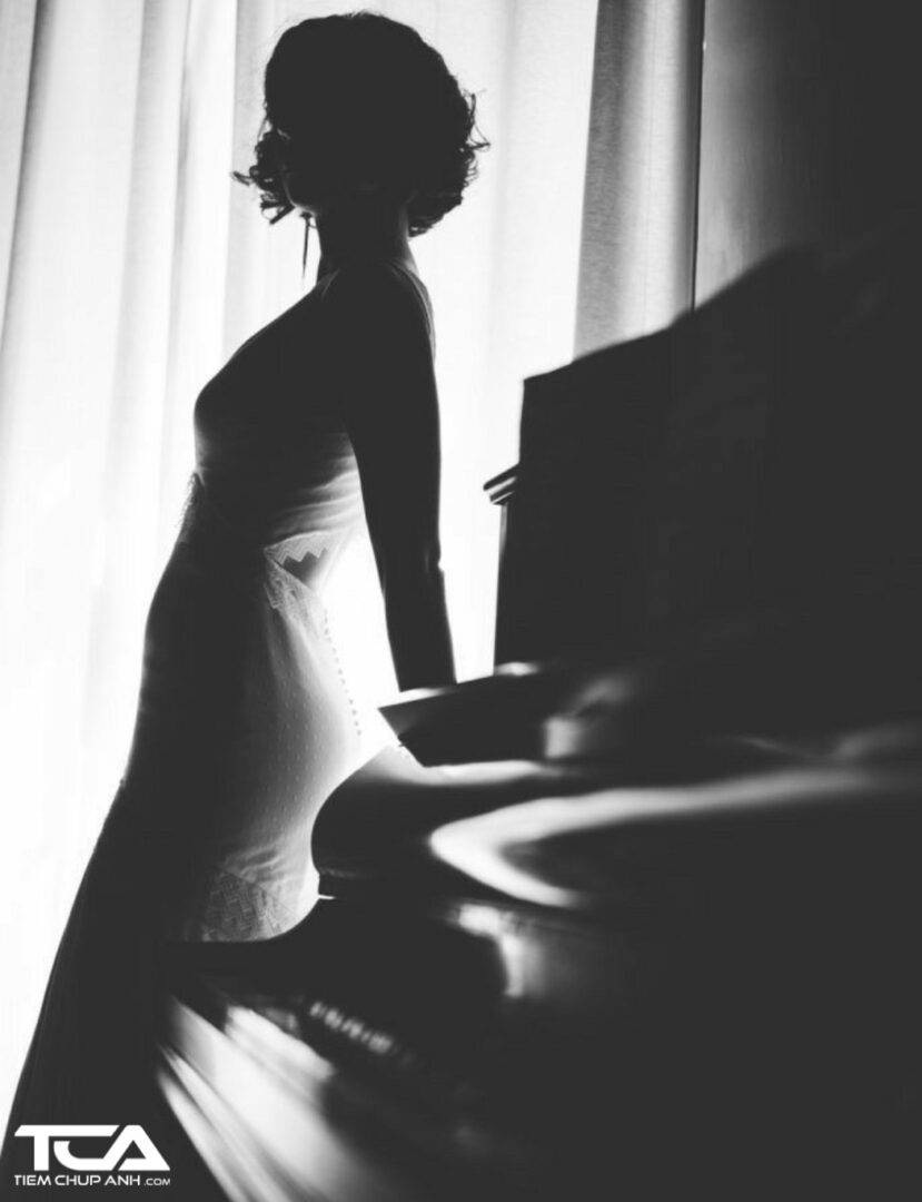 ảnh đánh đàn piano