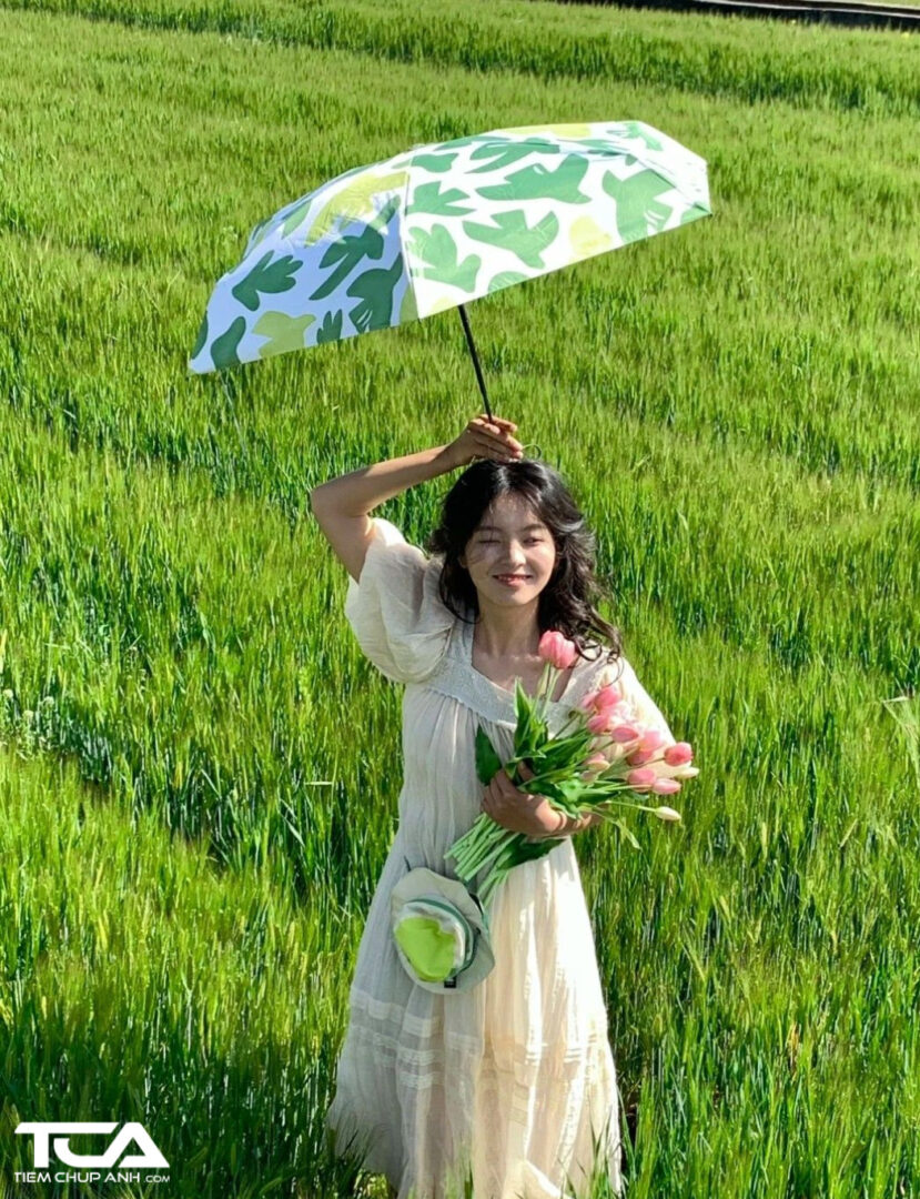 đầm vintage dáng dài