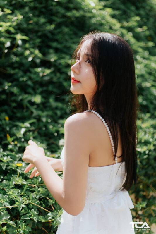 chụp hình kiểu nàng thơ