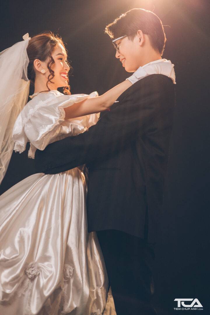 chụp ảnh cưới theo phong cách vintage