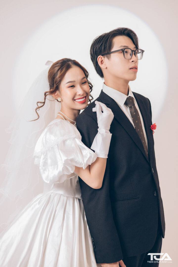 concept chụp ảnh cưới vintage