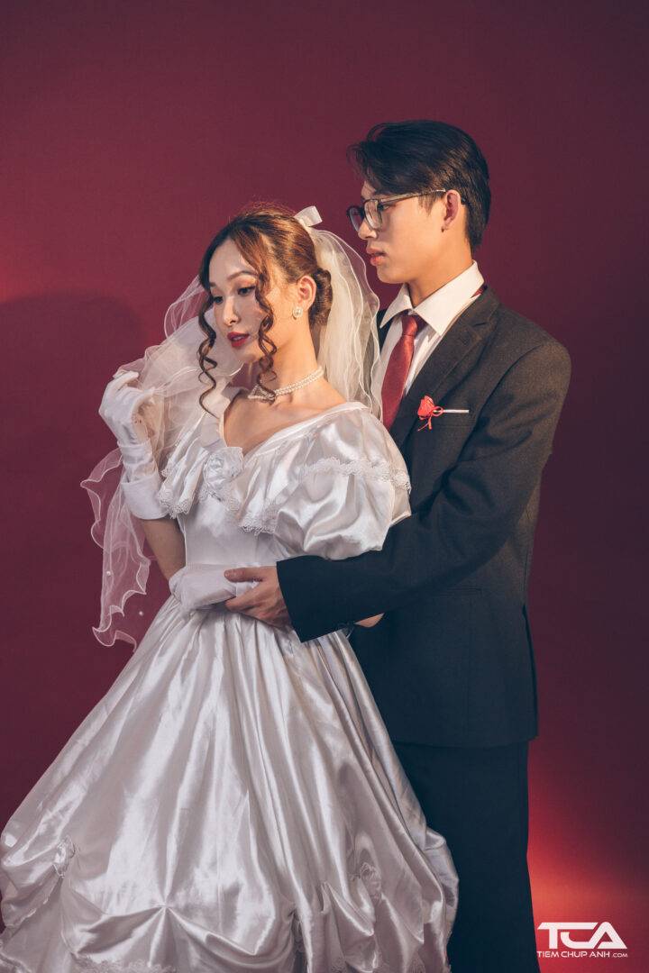 chụp ảnh cưới phong cách vintage