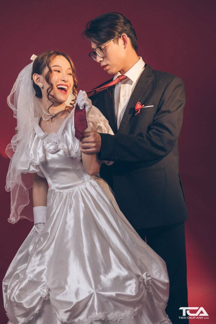 concept chụp ảnh cưới vintage