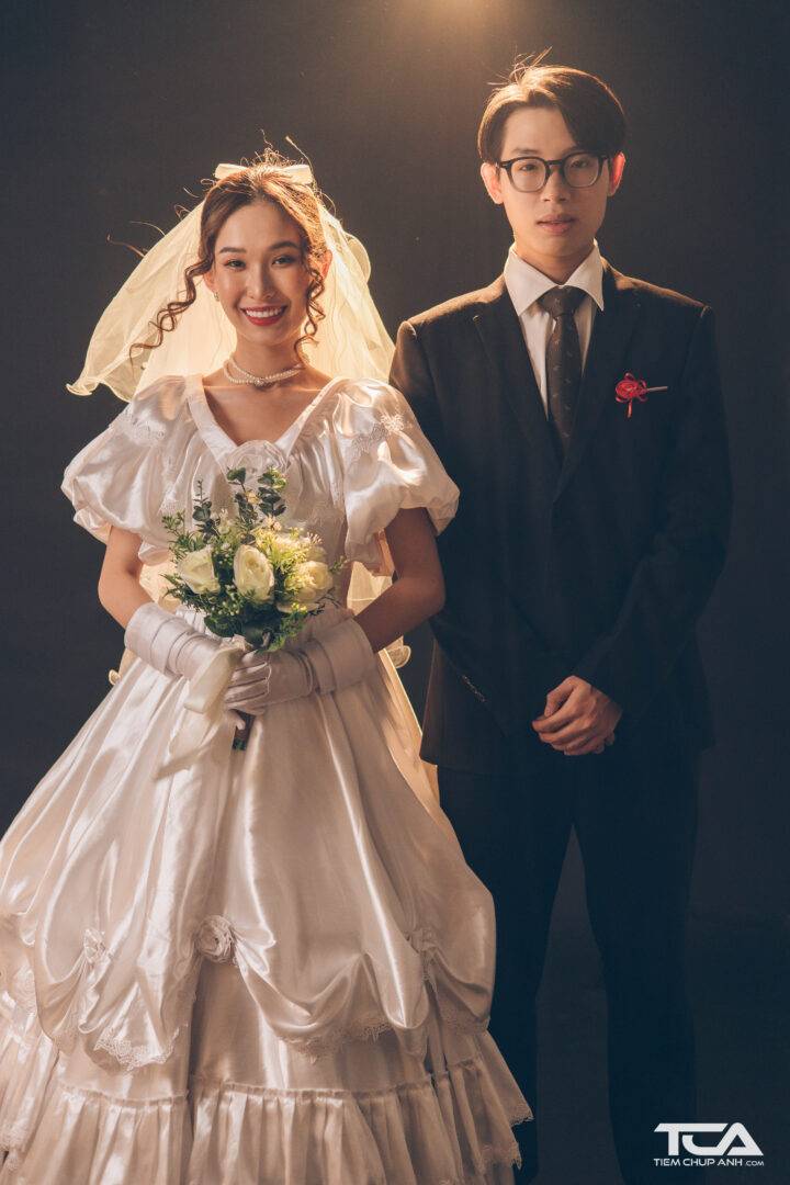 chụp ảnh cưới phong cách vintage