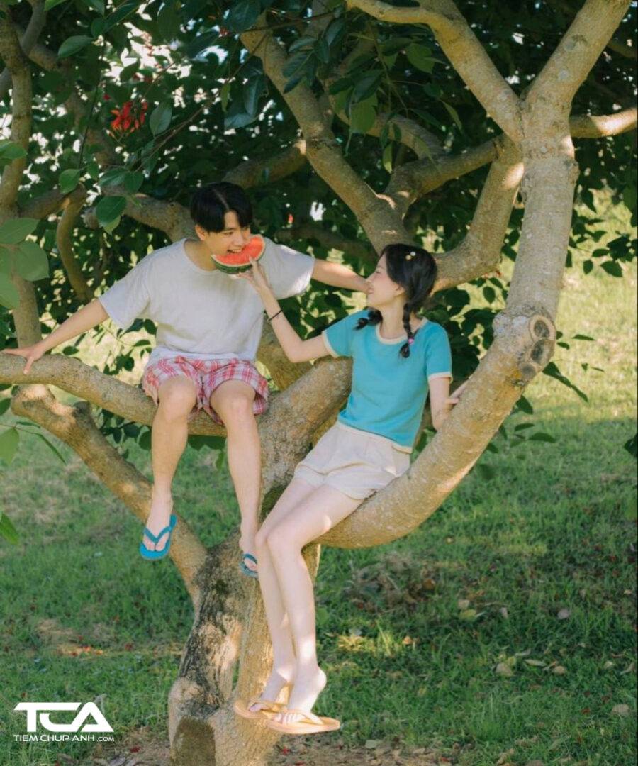 những kiểu chụp hình với người yêu