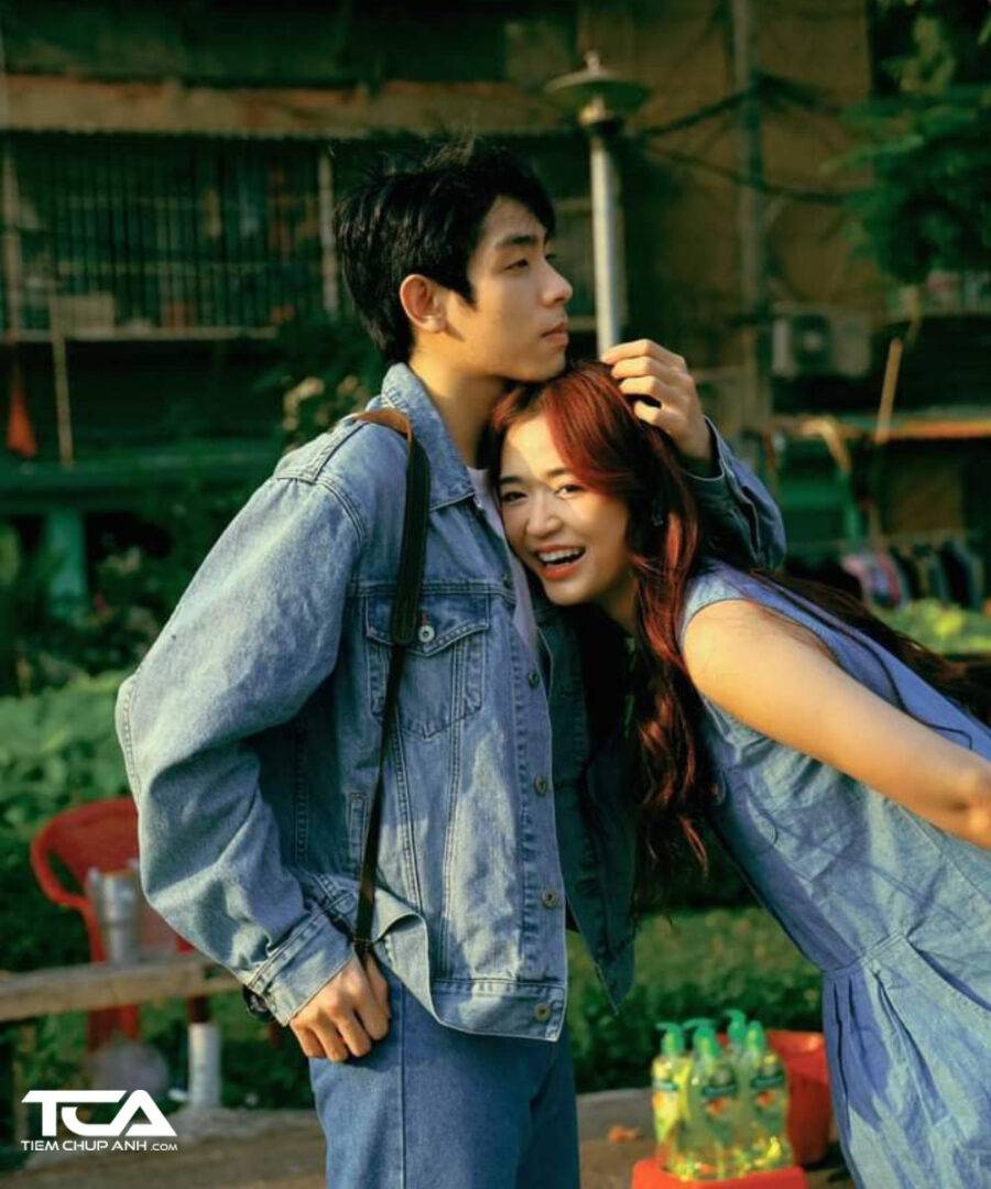kiểu chụp hình 2 người đẹp