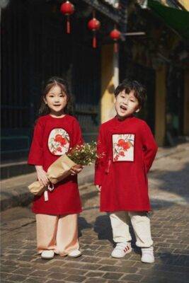 CHỤP ẢNH ÁO DÀI TẾT CHO BÉ
