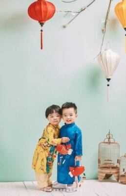 CHỤP ẢNH ÁO DÀI TẾT CHO BÉ