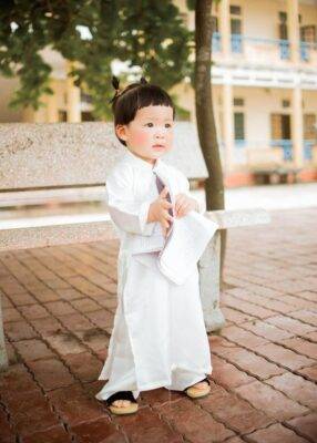 CHỤP ẢNH ÁO DÀI TẾT CHO BÉ