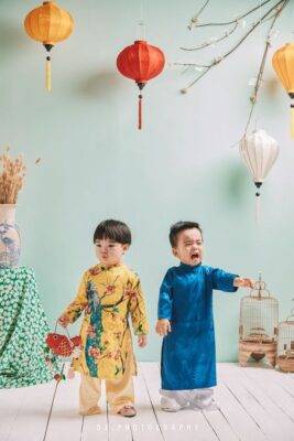CHỤP ẢNH ÁO DÀI TẾT CHO BÉ