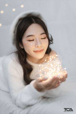 cách tạo dáng chụp ảnh giáng sinh đẹp