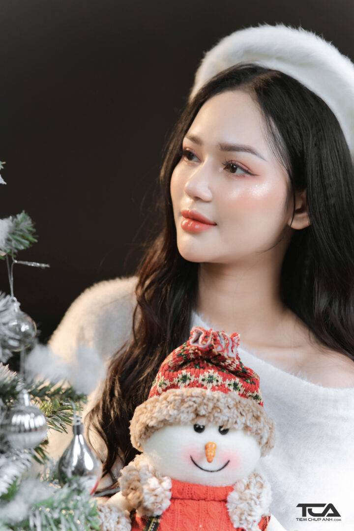 tạo dáng noel