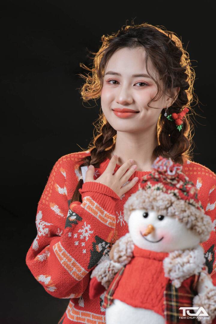 cách chụp hình noel tại nhà
