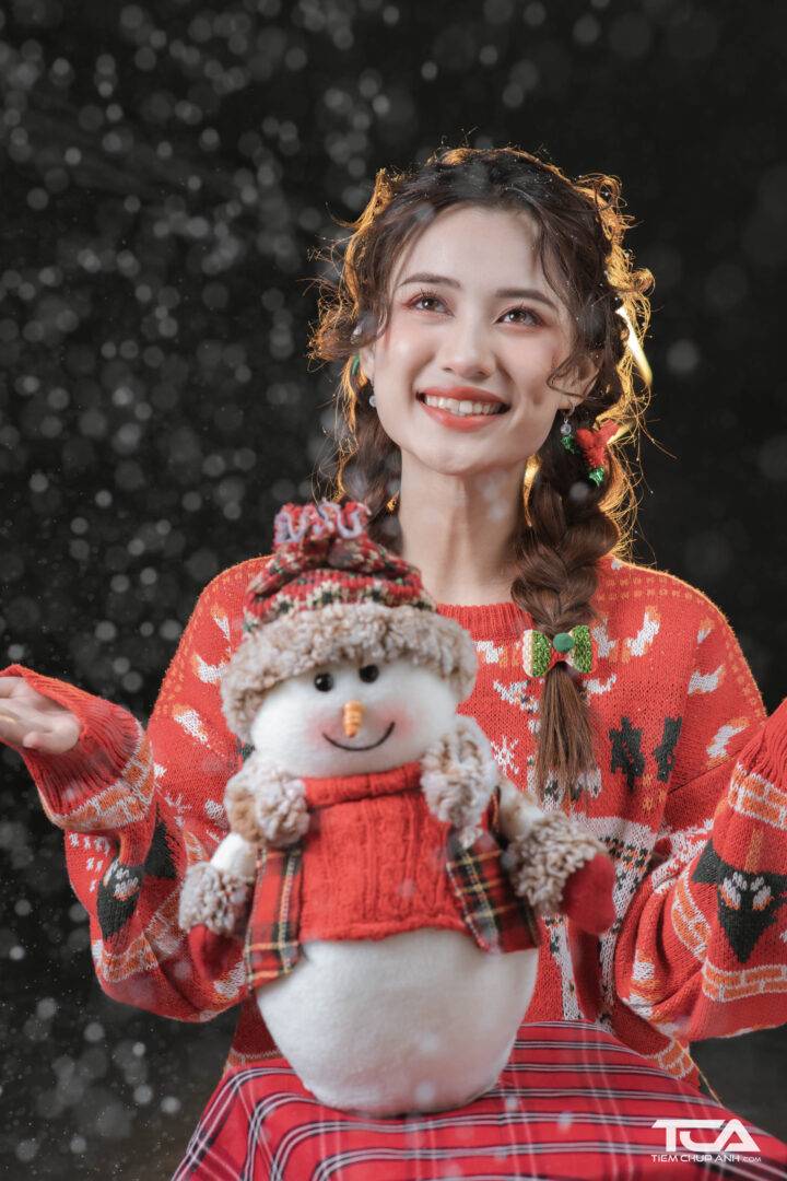 cách chụp ảnh noel tại nhà