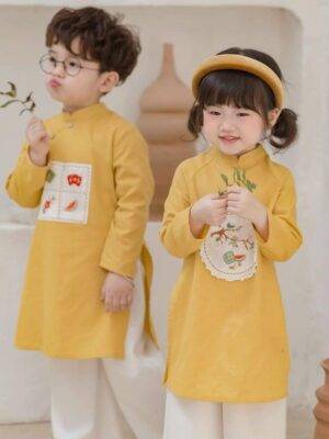 CHỤP ẢNH ÁO DÀI TẾT CHO BÉ