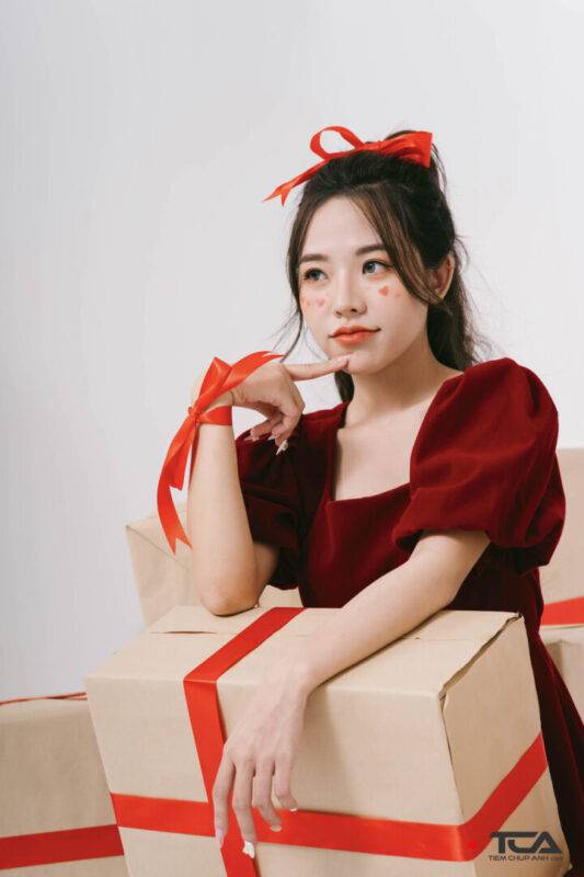 cách tạo dáng noel