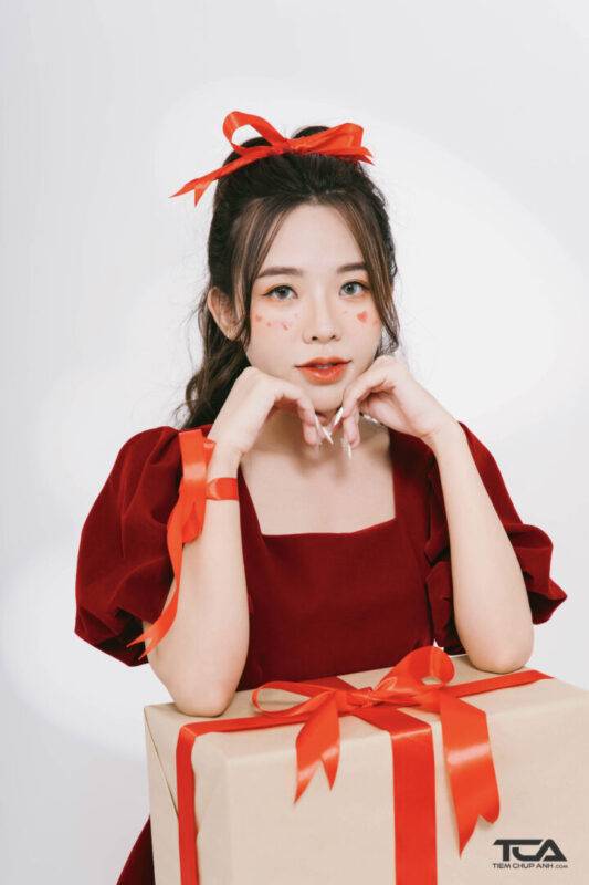 cách tạo dáng chụp ảnh đẹp noel