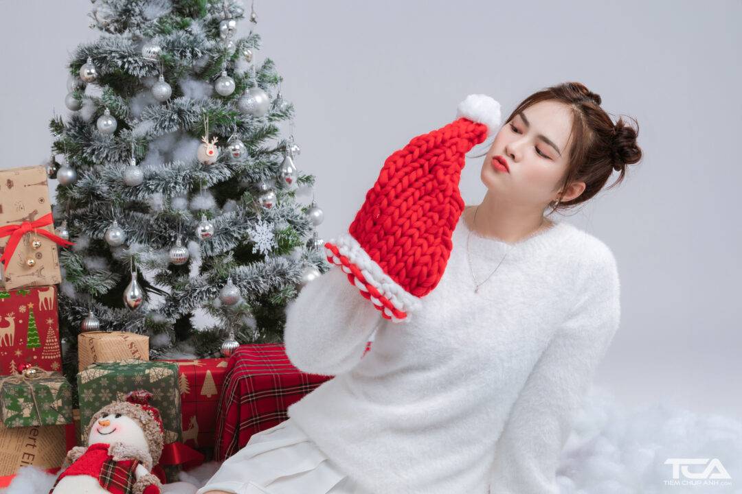 cách tạo dáng noel