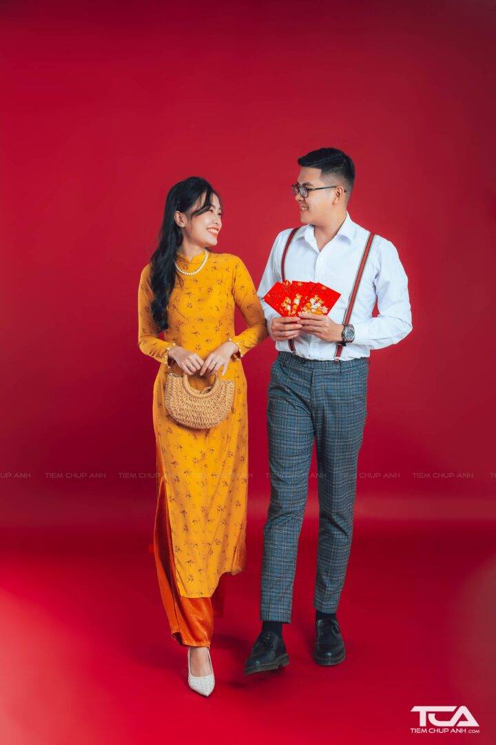 decor chụp ảnh tết