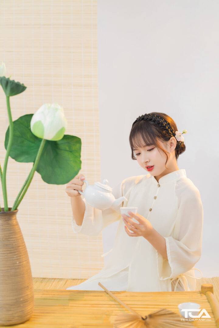 cách chụp hình tết đẹp