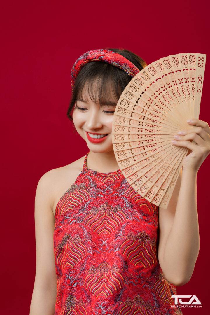 những kiểu chụp hình tết đẹp