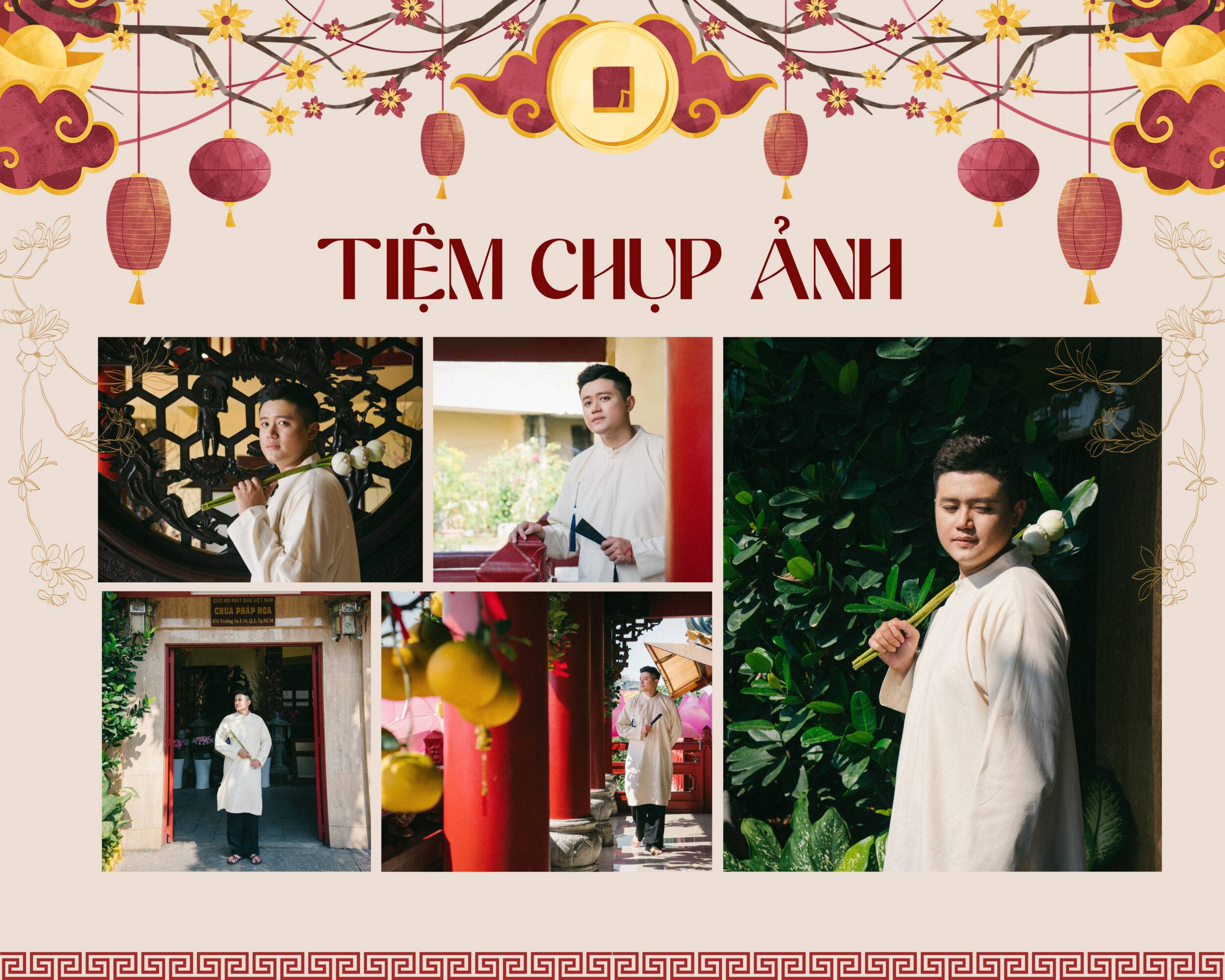 chụp tết nam
