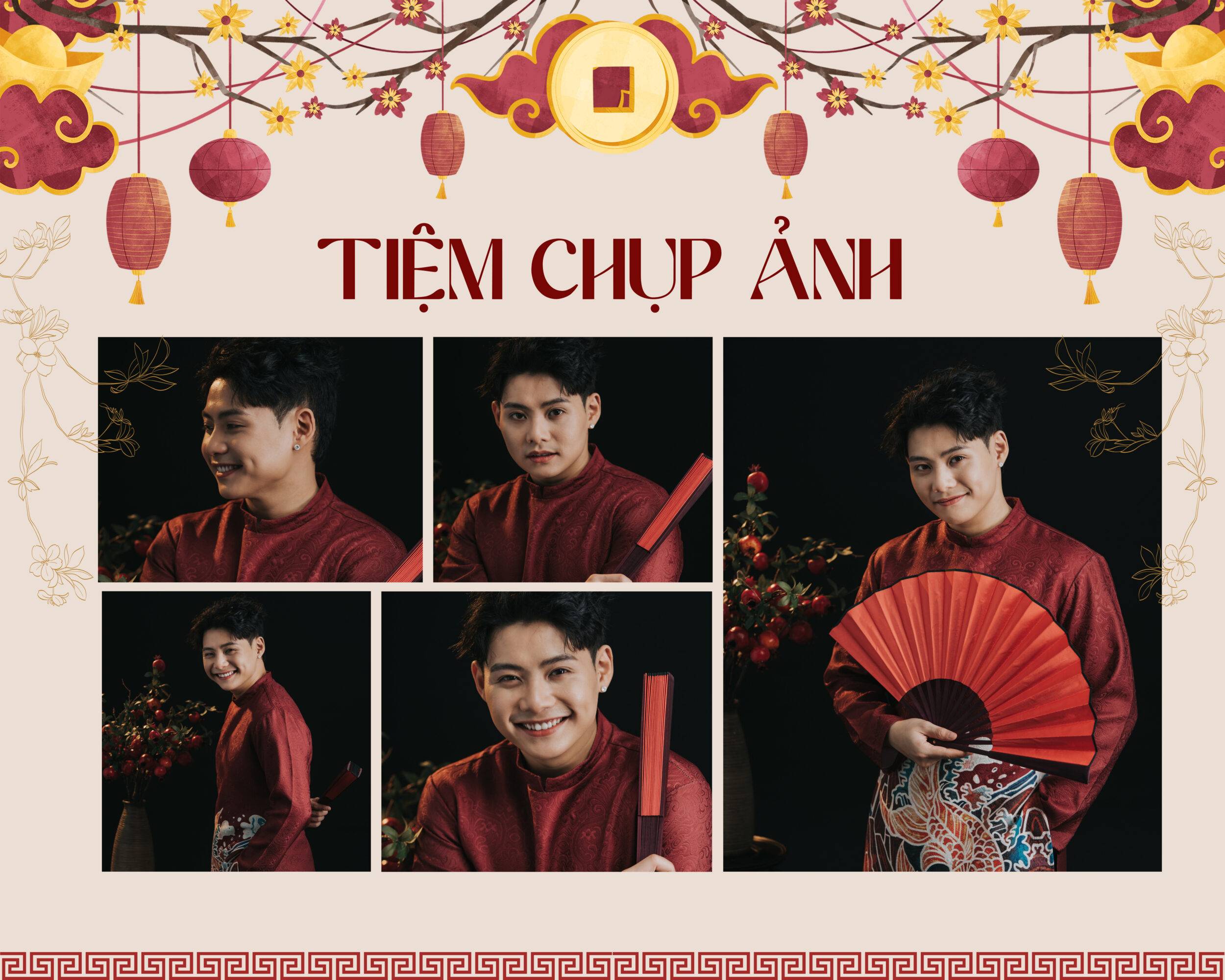 chụp ảnh tết nam