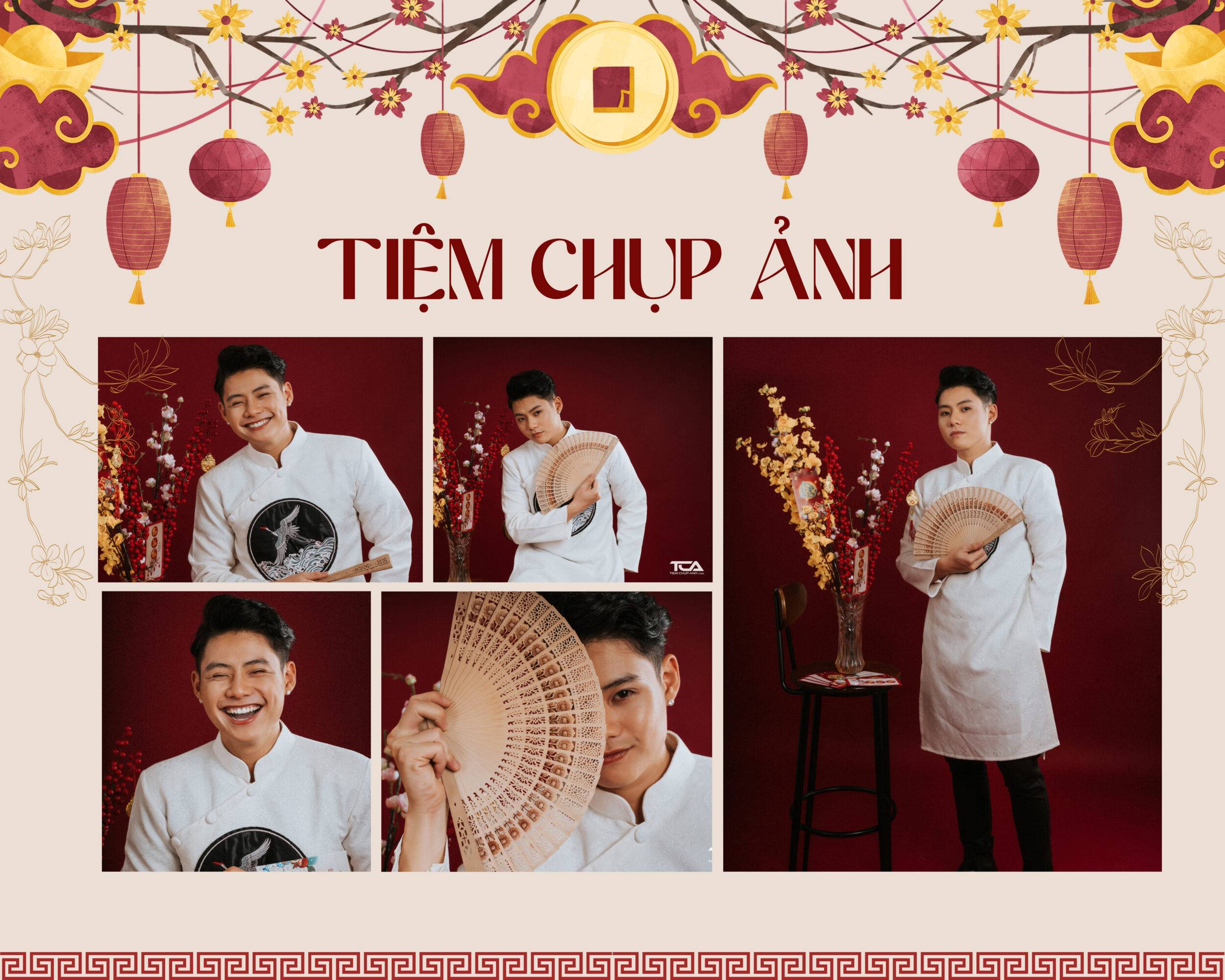 chụp ảnh tết