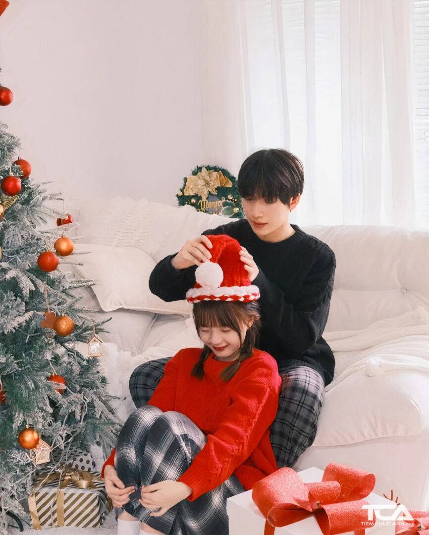cách chụp hình noel đẹp