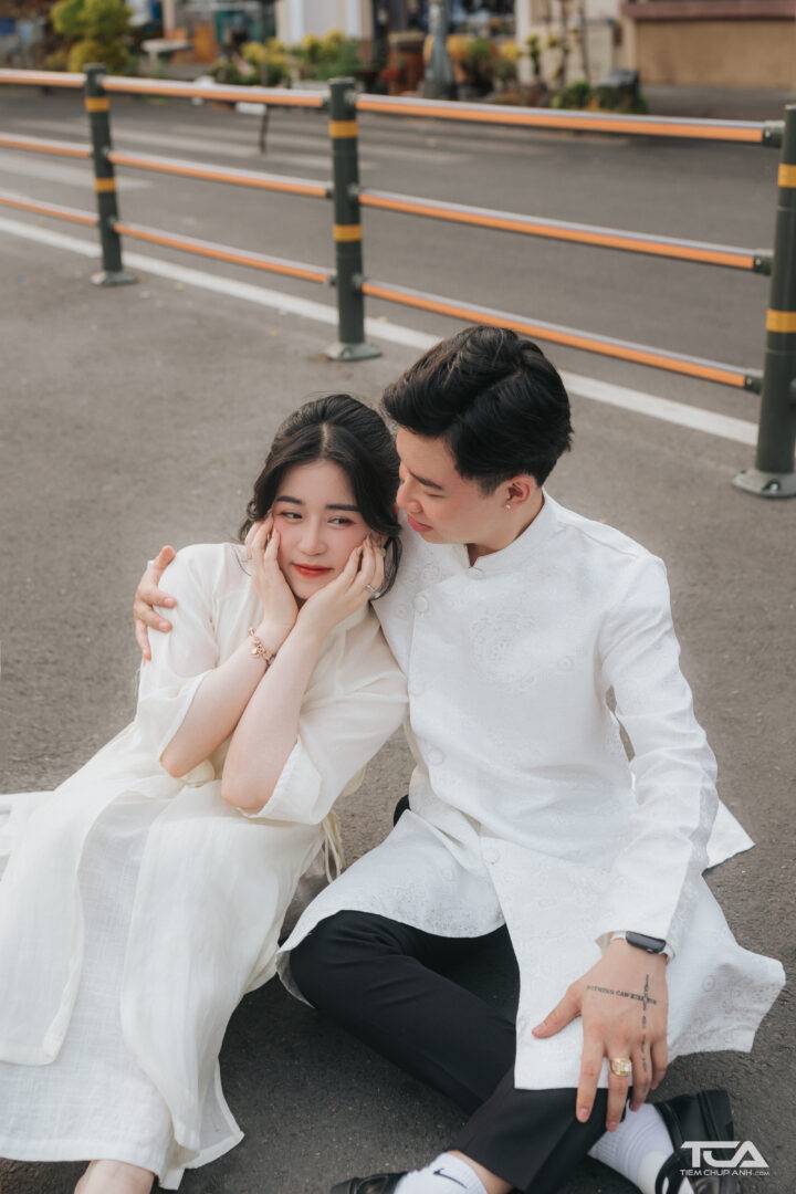 chụp ảnh hoa đào