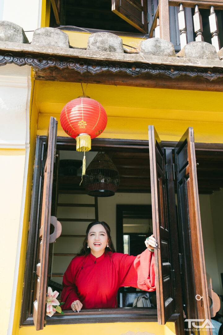 chụp hình ngày tết
