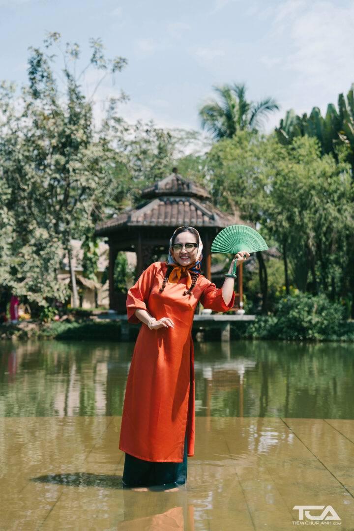 chụp hình ngày tết