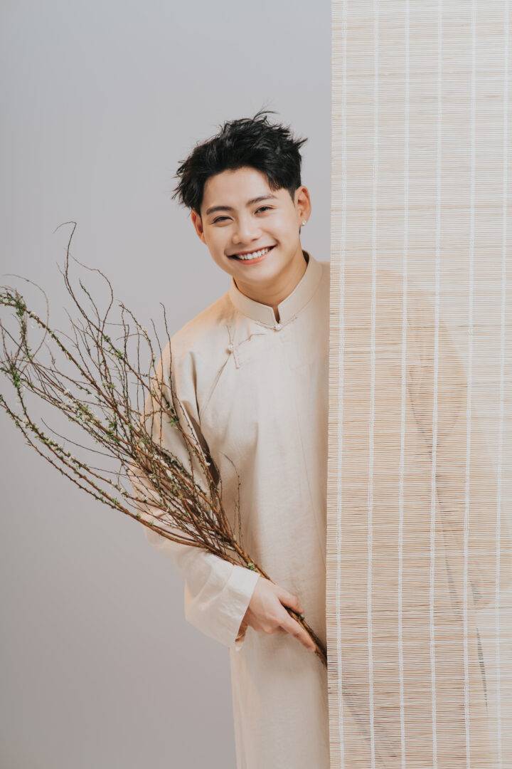 concept chụp ảnh tết cho nam