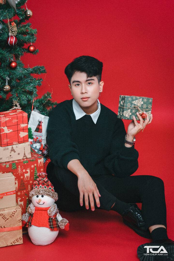 cách chụp ảnh noel
