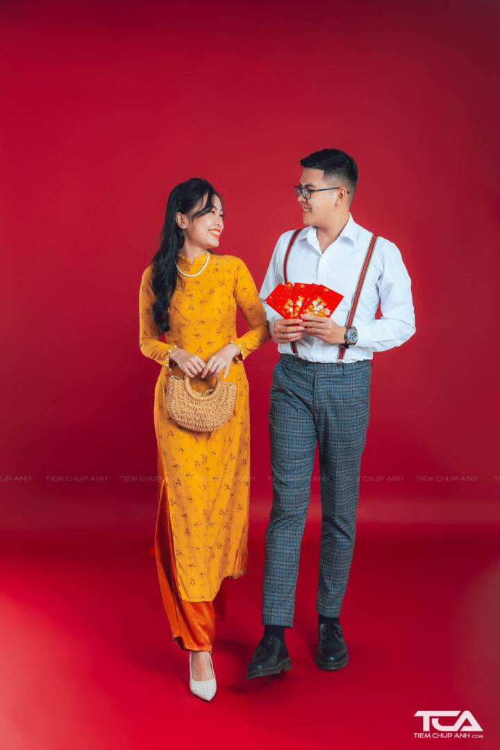 chụp hình xuân