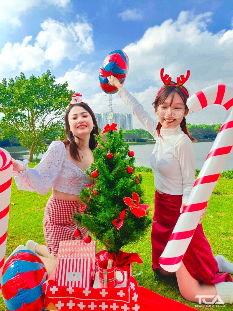 cách chụp hình noel đẹp