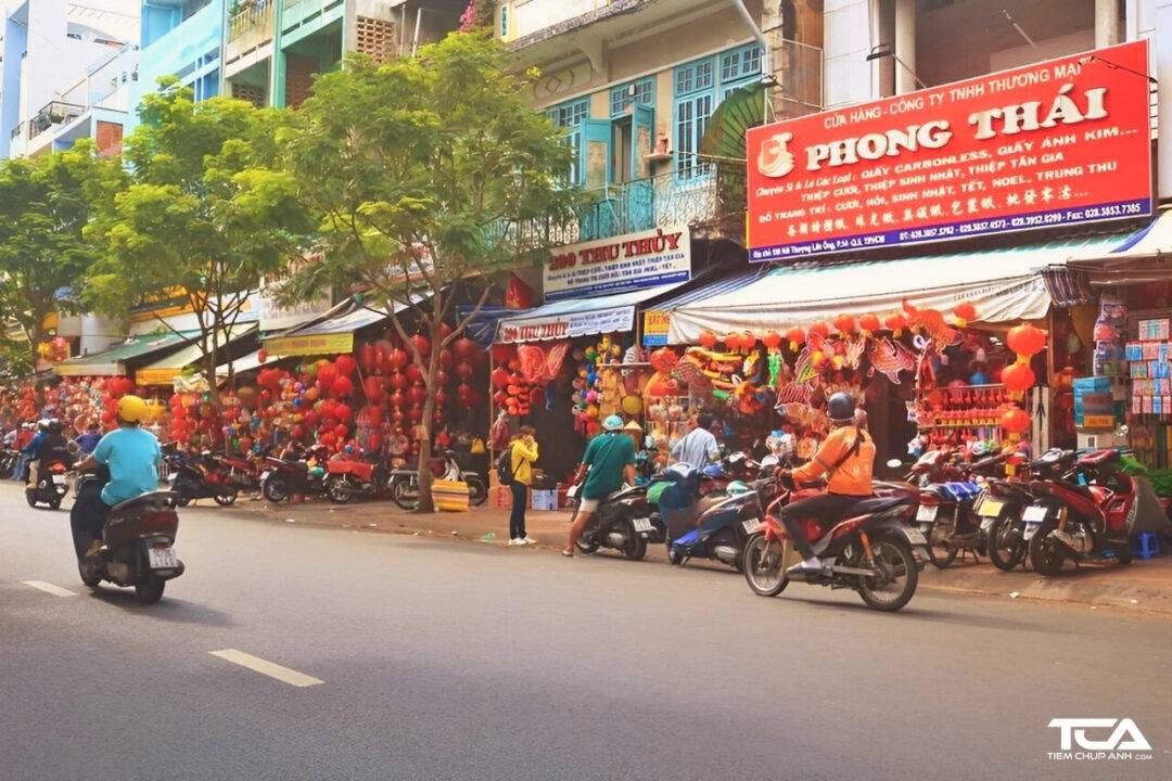 những chỗ chụp ảnh tết đẹp ở địa điểm TPHCM