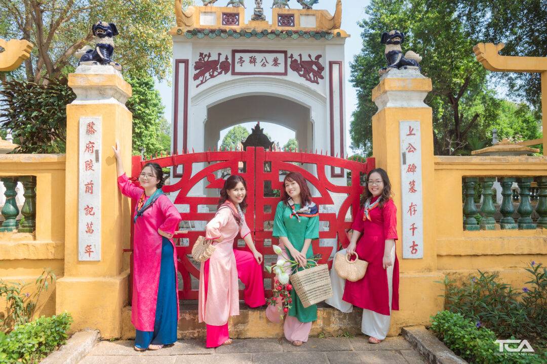 chỗ chụp hình tết