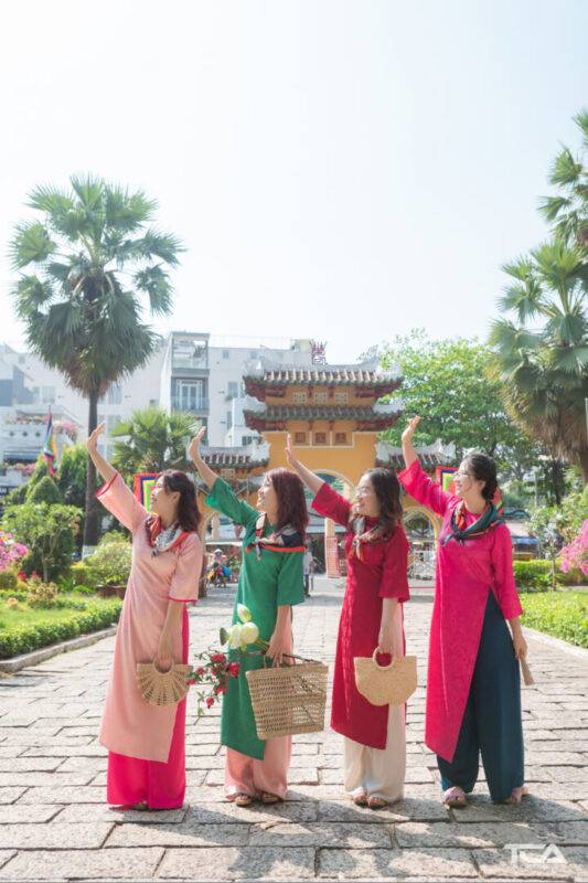 những chỗ chụp ảnh tết đẹp ở địa điểm TPHCM